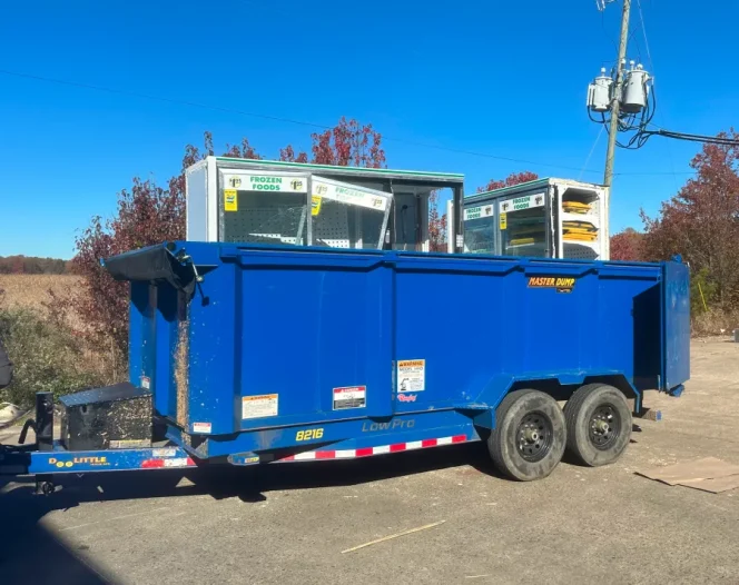 dumpster for commercial hauling